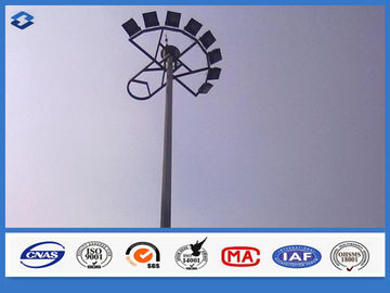 LED 전기 Q235B 물질 철 기둥 고속도로 광대 기둥, 광탑 기둥 사용자 정의 색상